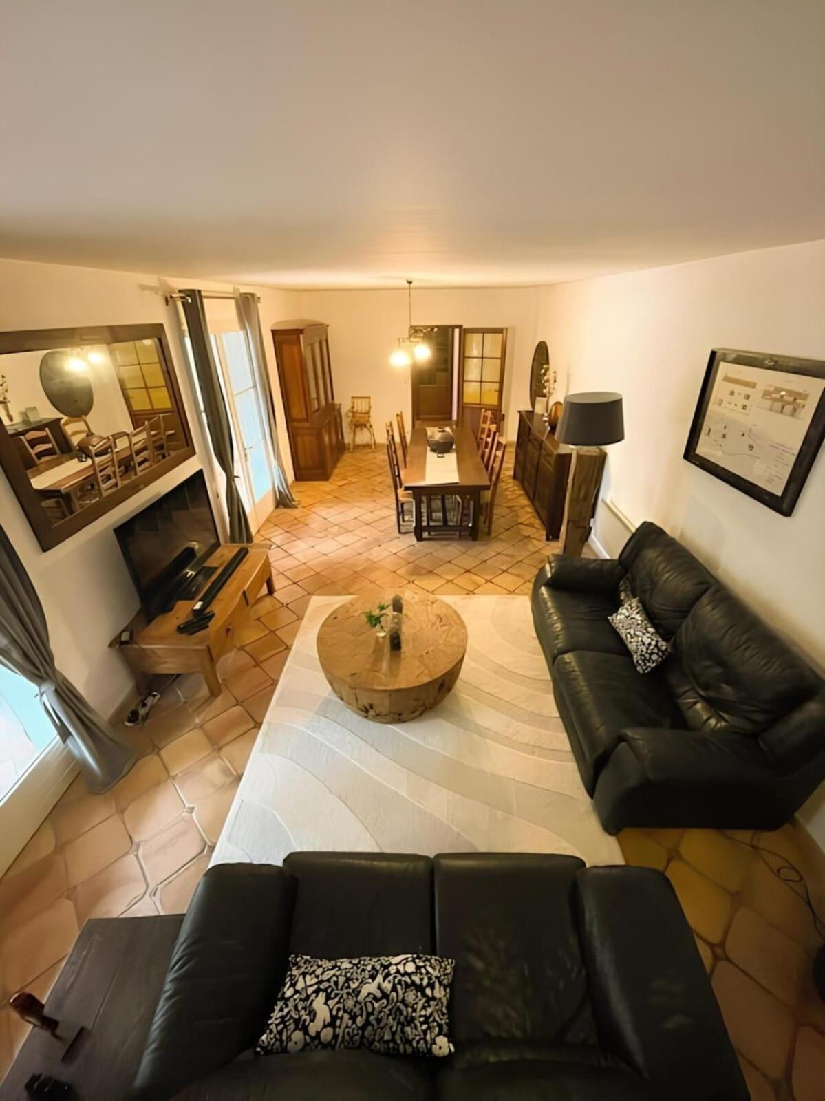 Les Oliviers - Villa 10 People - 5 Min Ardeche Saint-Julien-de-Peyrolas Extérieur photo