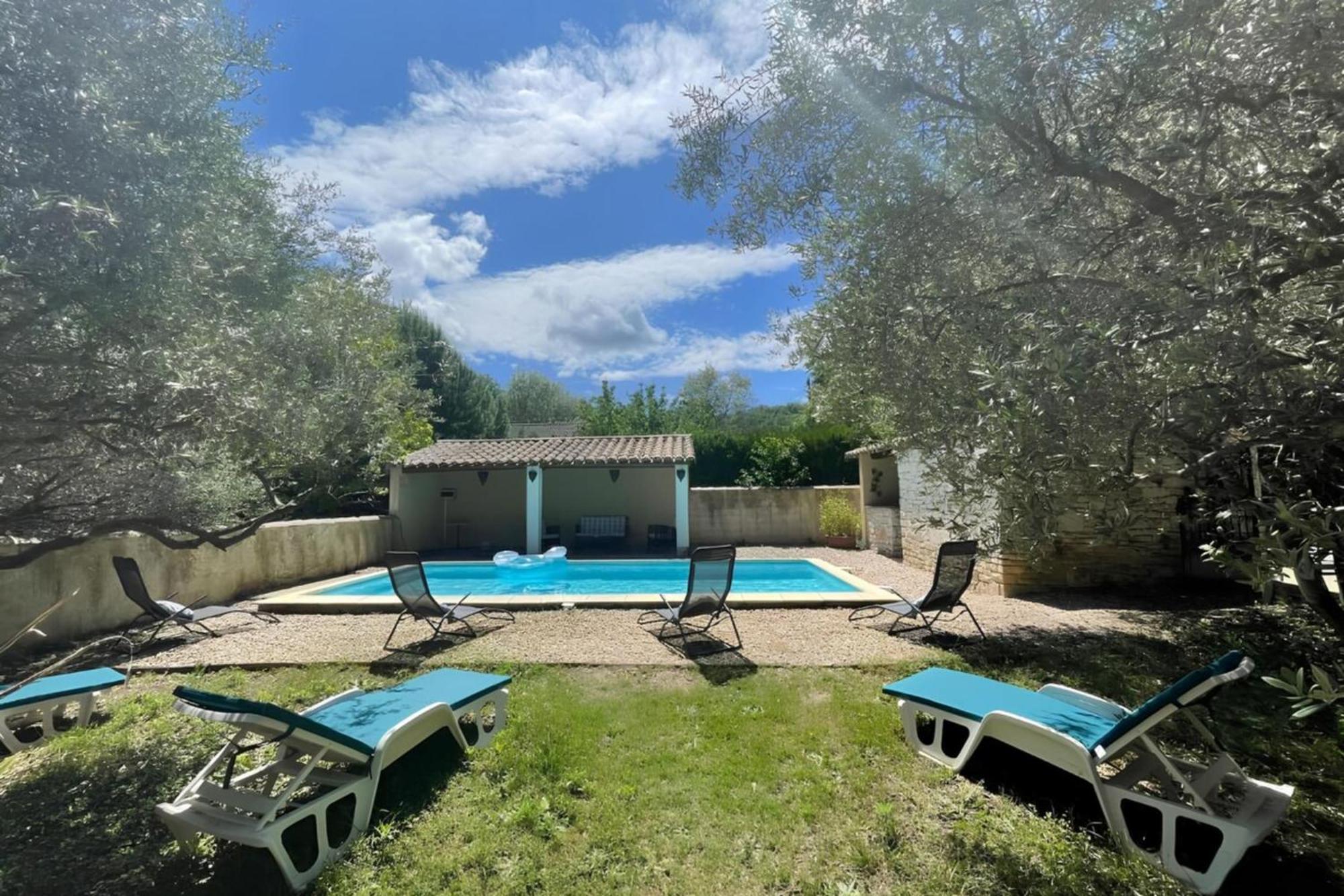 Les Oliviers - Villa 10 People - 5 Min Ardeche Saint-Julien-de-Peyrolas Extérieur photo